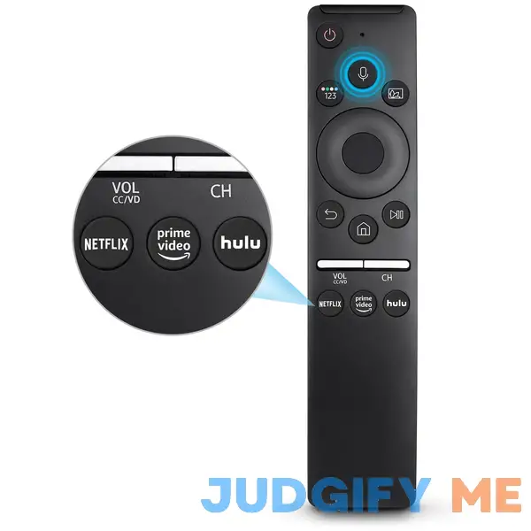 Replacement Voice Remote for Samsung-TV-Remote Control Compatible for All Samsung with Voice Function Smart Curved Frame QLED LED LCD 8K 4K TVs Replacement Voice Remote for Samsung-TV-Remote Control Compatible for All Samsung with Voice Function Smart Curved Frame QLED LED LCD 8K 4K TVs