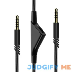 Replacement for Astro A40 Cord A10 Headset Cable Braided Wire 6.5 Feet/2.0 M Volume Control Cable Compatible with Astro A40TR/A40/A10 Gaming