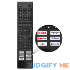 Replacement for Hisense Smart TV Remote Control