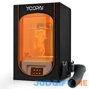 Resin 3D Printer Enclosure with Ventilation 3D Printer Vented Enclosure Tent Cover Eliminate Odors Dustproof Isolate Noise Compatible with Creality