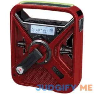 Restored American Red Cross Frx3 Solar and Hand Turbine Powered Radio-ARCFRX3WXR