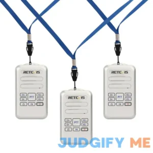 Retevis RT20 Small Walkie Talkies for Adults Mini Two Way Radios Rechargeable