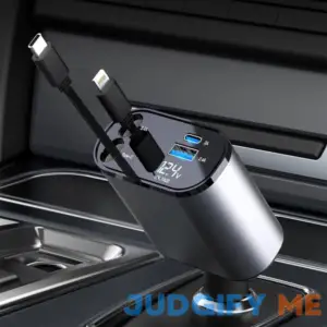 Retractable Car Charger