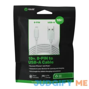 Rihamhaz's Closet Nwt 10ft 8-Pin To Usb-A Charging Cable