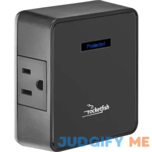 Rocketfish 2 Outlet Wall Tap 1500 Joules Surge Protector
