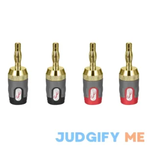 Rocketfish 24k Gold Plated Toolless Speaker Banana Plugs