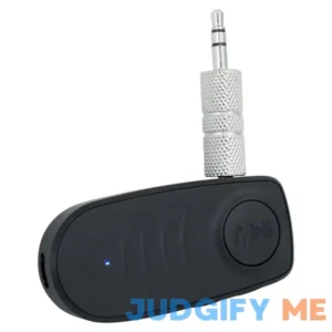 Rockville A2BT Rechargeable Aux to Bluetooth Adapter For Car/Home/Pro Audio Use