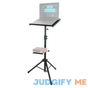 Rockville RLS68 Professional/DJ Tripod Laptop/Tablet/Ipad Stand w/Dual Trays