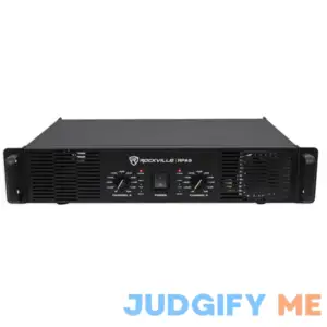 Rockville RPA9 3000 Watt Peak / 800w RMS 2 Channel Power Amplifier Pro/DJ Amp