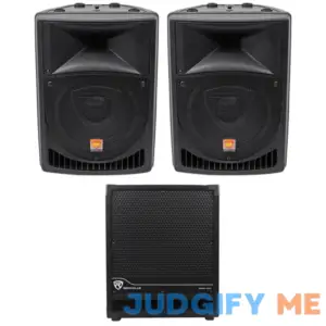 Rockville RPG8 8" Powered Active 400 Watt DJ PA