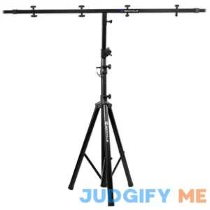 Rockville RVES05 Black Heavy Duty Tripod Pole-Mount Stand