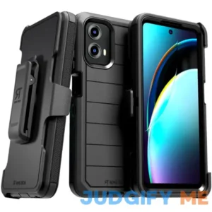 Rome Tech Moto G 5G Case with Belt Clip Kickstand