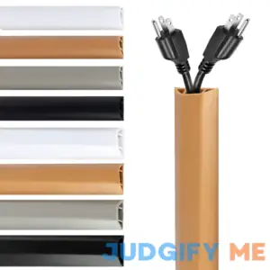 Rubber Bond TV Cord Hider Cable Protector Strong Self Adhesive Wall Cord Cover Cable Hider