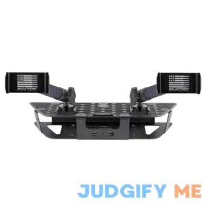 RubiGrid GMC Sierra + Chevrolet Silverado Dash Mount Dual Universal Phone Holders by Bulletpoint Mounting Solutions
