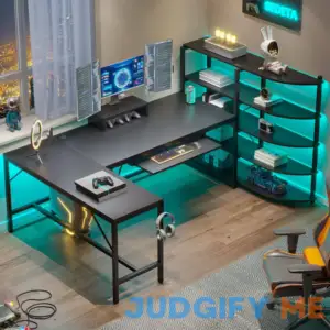 SEDETA L Shaped Gaming Desk