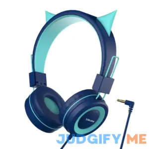SIMJAR Cat Ear Kids Headphones for School
