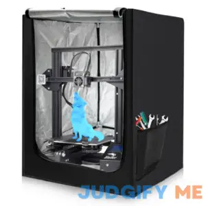 SOHIDA 3D Printer Enclosure 3D Printer Cover Protective Constant Temperature Fireproof Dustproof Noise Reduction 25.59 * 21.65 * 29.53" for Ender 3 Pro
