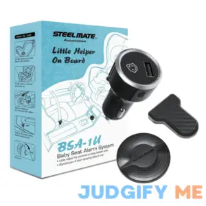 STEELMATE 1U Automotive Baby Car Seat Alarm System Reminder