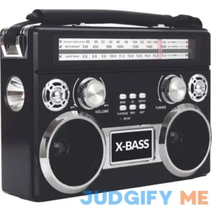 SUPERSONIC 3 Band Radio with Bluetooth and Flashlight