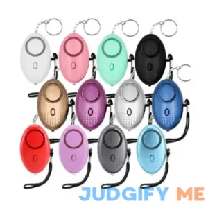 Safe Sound Personal Alarm 12 Packs 140db Personal Security Alarm Keychain with Led Lights