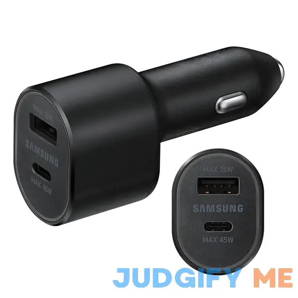 Samsung Super Fast Dual Car Charger 45w+15w Two Ports Ep-l5300xbegww Samsung Super Fast Dual Car Charger 45w+15w Two Ports Ep-l5300xbegww