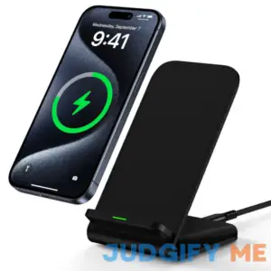 Samsung Wireless Charger Fast Charging Stand Wireless Android Desk Phone Charger Stand for Samsung Galaxy S24 Ultra S24+ S24 S23 FE S22 S21 S20 S10