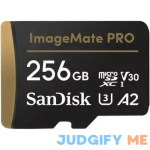SanDisk 256gb ImageMate Pro microSDXC UHS-1 Memory Card SDSQXBD-256G-AW6KA