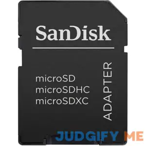 SanDisk MicroSD to SD Memory Card Adapter