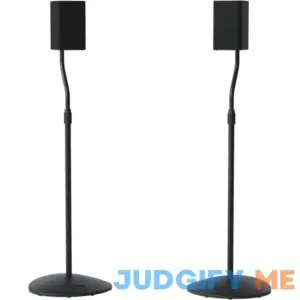 Sanus Adjustable Height Speaker Stand Extends 28" to 38