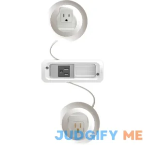 Sanus In-Wall Cable Concealer TV & Soundbar Power Kit for Mounted TVs & Soundbars