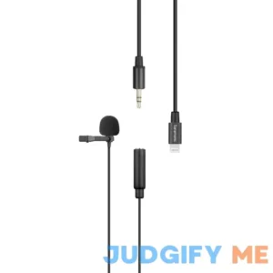 Saramonic LavMicro U1A Omnidirectional Lavalier Microphone with Lightning Connector for iOS Devices