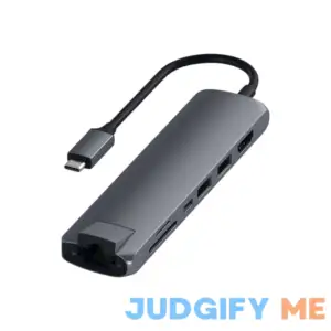 Satechi USB C Slim Multi Port with Ethernet Adapter