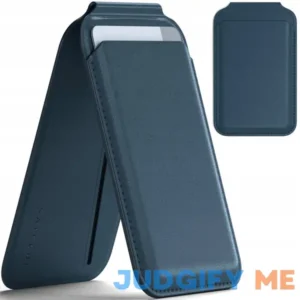 Satechi Vegan-Leather Magnetic Wallet Stand