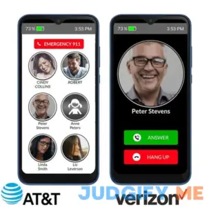 Senior Cell Phone w/ Picture Dialing + GPS Tracking | Alzheimer's Friendly