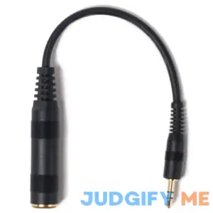 Sennheiser Genuine Adapter Cable Female 1/4" 6.3mm to Male 1/8" 3.5mm Plug for Headphones
