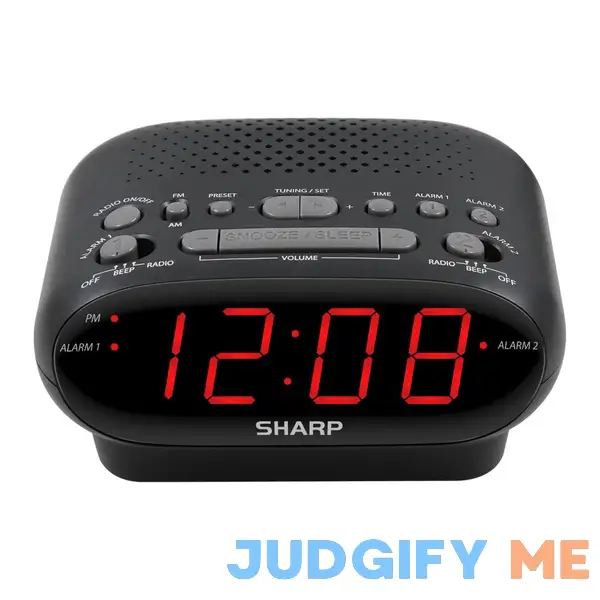 Sharp AM/FM Dual Alarm Clock Radio Sharp AM/FM Dual Alarm Clock Radio