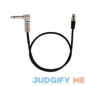 Shure WA304 Right Angle Instrument Cable