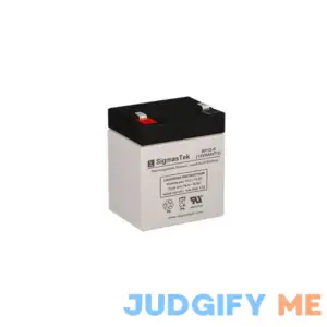 SigmasTek SW1240 12 Volt 5 AmpH SLA Replacement Battery with F1 Terminal