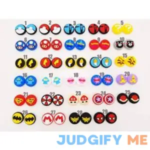 Silicone Analog Non-Slip Thumb Grips Stick Cap Cover Joystick Cap for Nintend Switch NS Joy-con Controller Cute Cat Claw