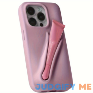 Silicone Case with Lip Gloss Holder – Compatible with MagSafe