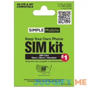 Simple Mobile Bring Your Own Phone Prepaid 3-in-1 CDMA/GSM SIM Kit