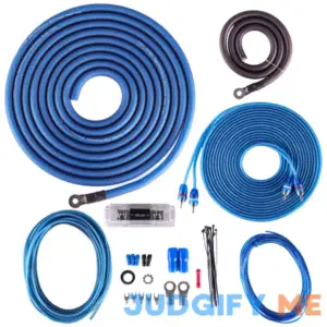 Skar Audio 1/0 Gauge CCA Complete Amplifier Installation Wiring Kit SKAR0ANL-CCA