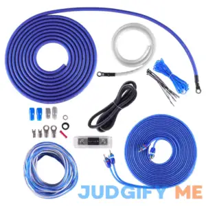 Skar Audio 4 Gauge OFC Complete Amplifier Installation Wiring Kit