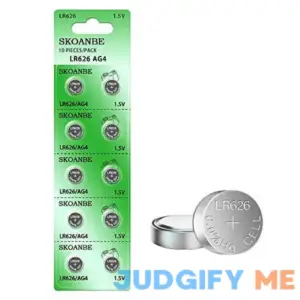 Skoanbe Sr626sw 377 Lr626 AG4 1.5v Watch Battery