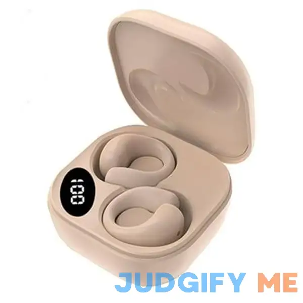 Small Clip On Open Ear Headphones Wireless Bluetooth Ear Clip Bone Conduction Conducting Headphones Headset with Mic Open Ear Bone Conduction Earbuds Small Clip On Open Ear Headphones Wireless Bluetooth Ear Clip Bone Conduction Conducting Headphones Headset with Mic Open Ear Bone Conduction Earbuds