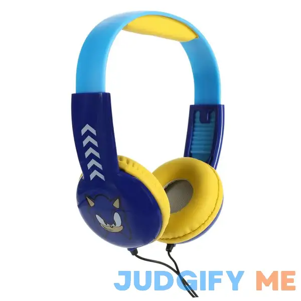 Sonic The Hedgehog Kid-Safe Wired Headphones Sonic The Hedgehog Kid-Safe Wired Headphones