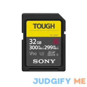 Sony SF-G Series Tough UHS-II SDXC Memory Card