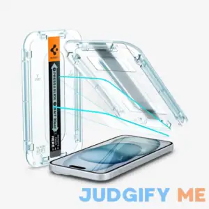 Spigen EZ Fit Tempered Glass Screen Protector for iPhone 15