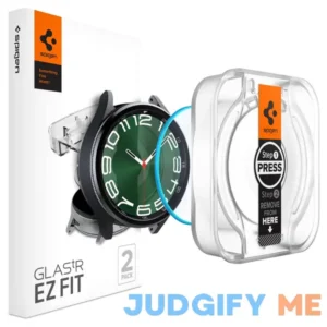 Spigen Glas.tR Slim EZ Fit Screen Protector for Galaxy Watch 6 Classic