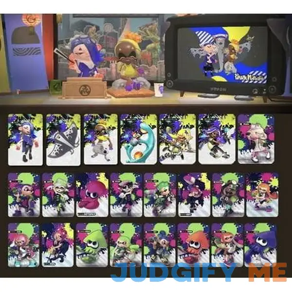 Splatoon 3 Amiibo 23 Pcs Amiibo NFC Chip Splatoon Series Splatoon 3 Amiibo 23 Pcs Amiibo NFC Chip Splatoon Series